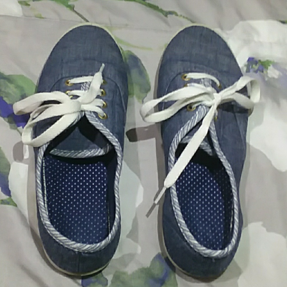 Time and True denim shoes